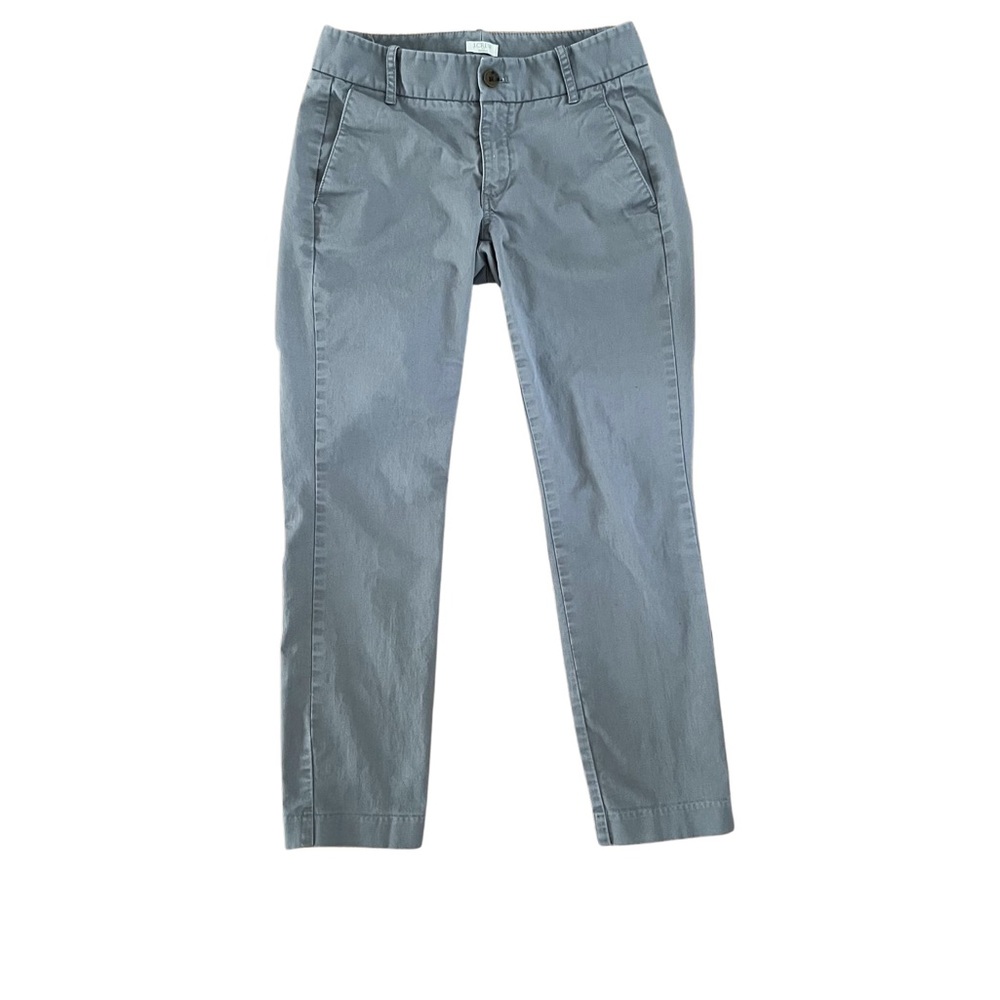 LOFT Gray Ankle Chino NWT Size US 2 - NWT - Picture 2 of 4